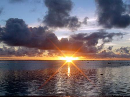 de  jolie  coucher  de  soleil  