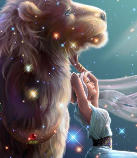 le  lion et  la  princesse
